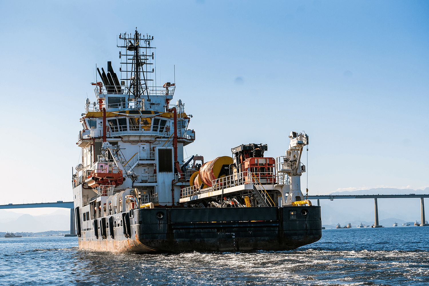Asgaard é a nova plataforma de embarcação de apoio no país, após